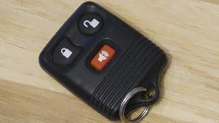 Ford Key Fob Remote Battery Replacement & Disassembly - EASY DIY