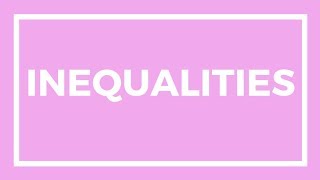Chapter 8, Lesson 5 - Inequalities