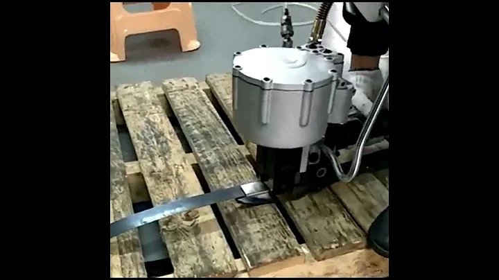 PSS 3219 Pneumatic steel strapping machine for 32 and 19 mm （@talk:Whatsapp+86 18621323471）