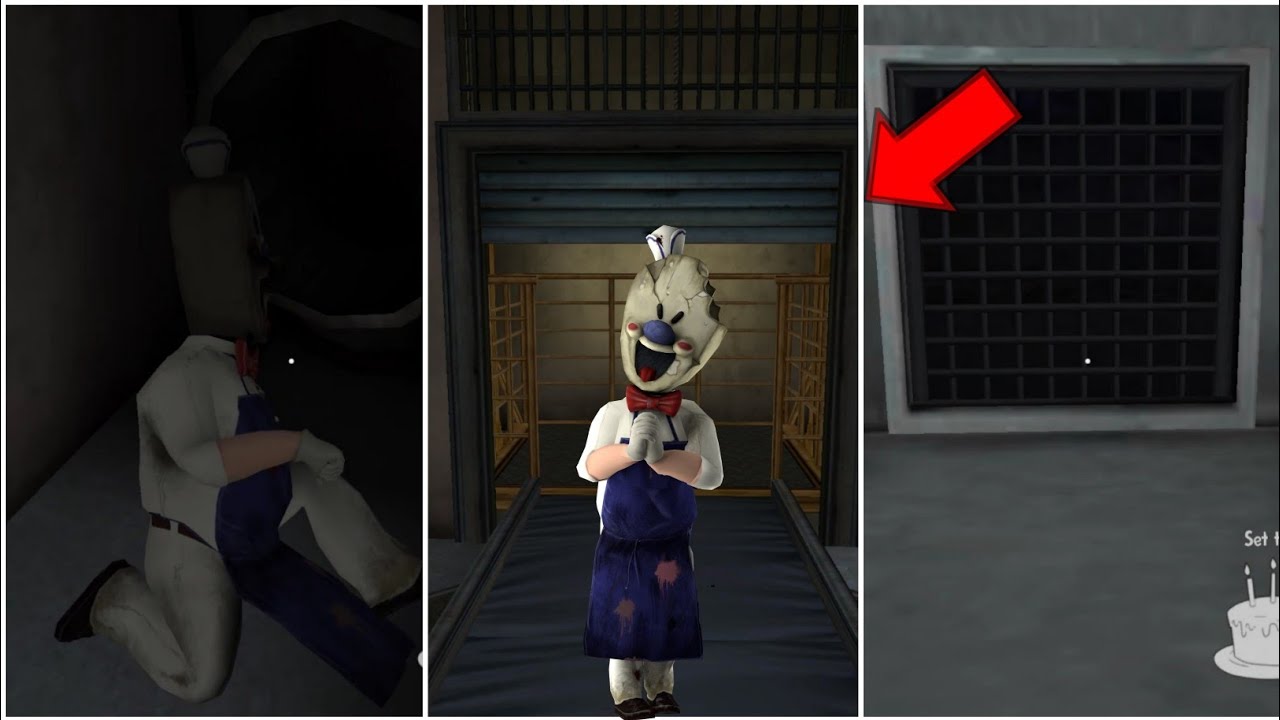 Ice Scream 6 All Secret Areas | Ice Scream 6