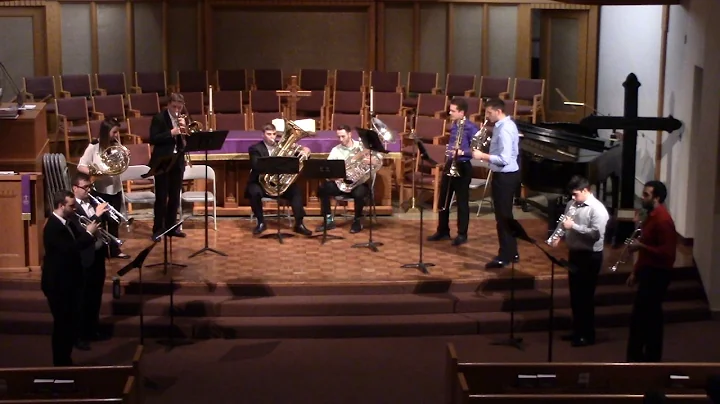 MSU's Cannon and Union Brass Quintets - "Canzon Duodecemi Toni"