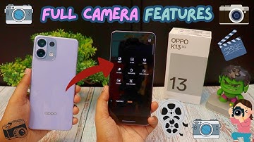 Oppo k13 5G Full Camera Features 📸