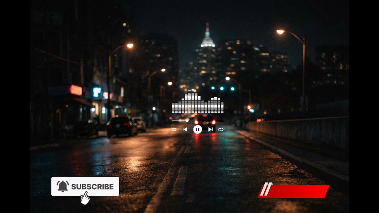 Late Night Chill – Midnight Rain Knows Me Instrumental | No Lyrics