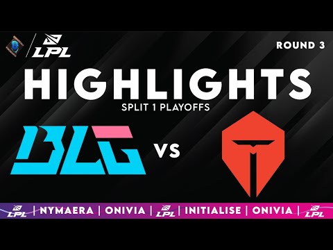 BLG vs TES Highlights ALL GAMES | LPL Highlights 2025 Playoffs | Bilibili Gaming vs Top Esports