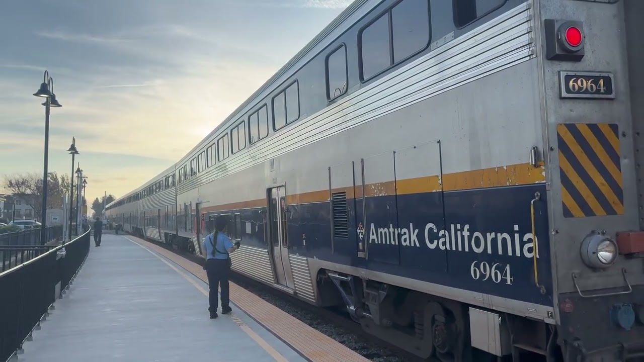 Amtrak Capitol Corridor 542 and 543 in Fremont, CA