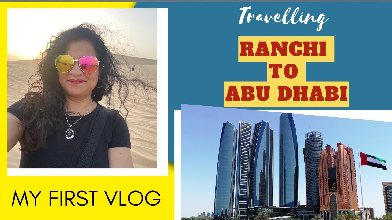 Flying from Ranchi to Abu Dhabi . All sponsered by Oriflame!! 