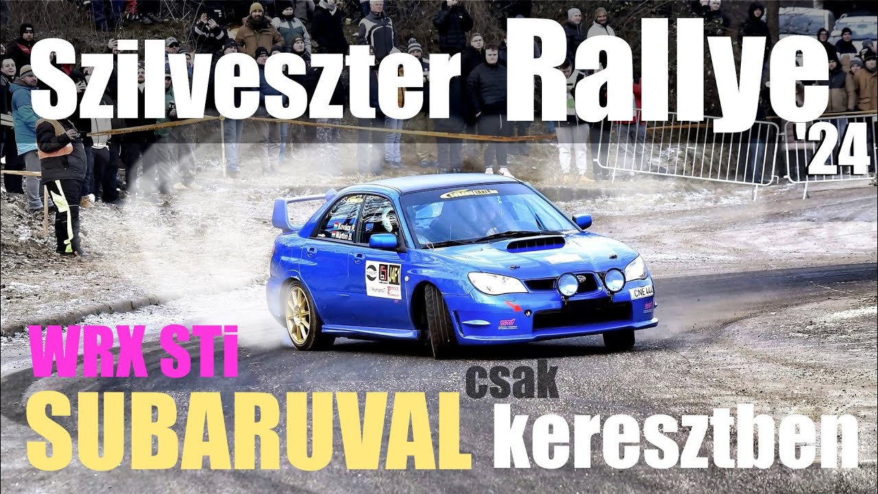 Subaruval a Szilveszter Rallye-n