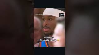 Before tip #hoodnews #okcthunder #spurs #nba #basketball #foryou #sports #fyp #how #victorwembanyama