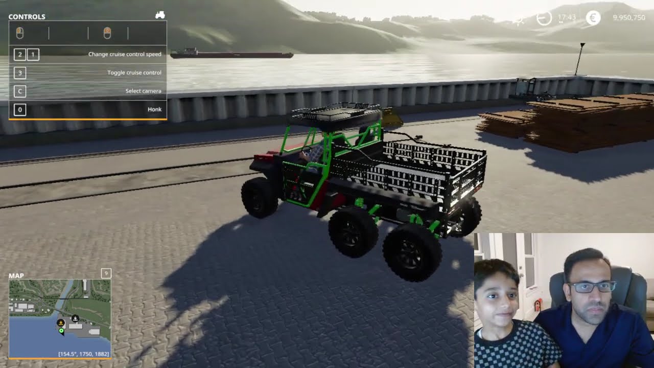 Farming Simulator 19: Off-Roading in Customized ATV with Zain! (FS19 Day 3)