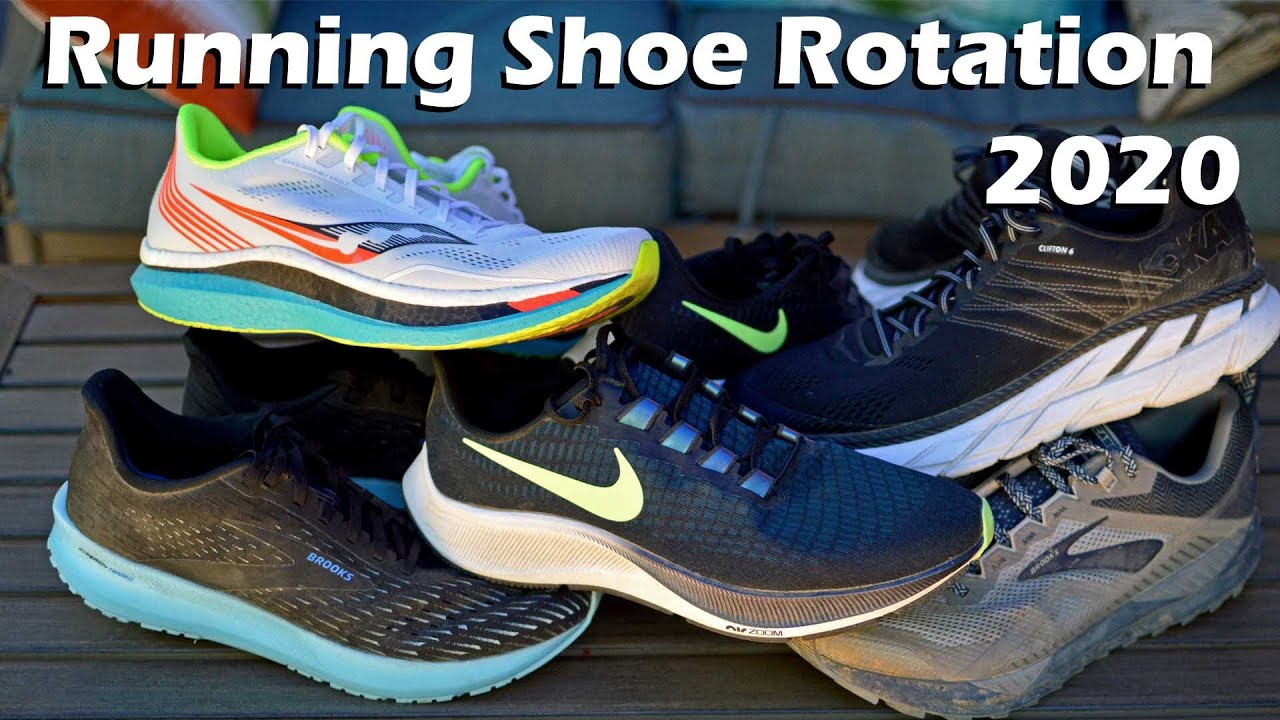 My Running Shoe Rotation and Collection 2020 - YouTube