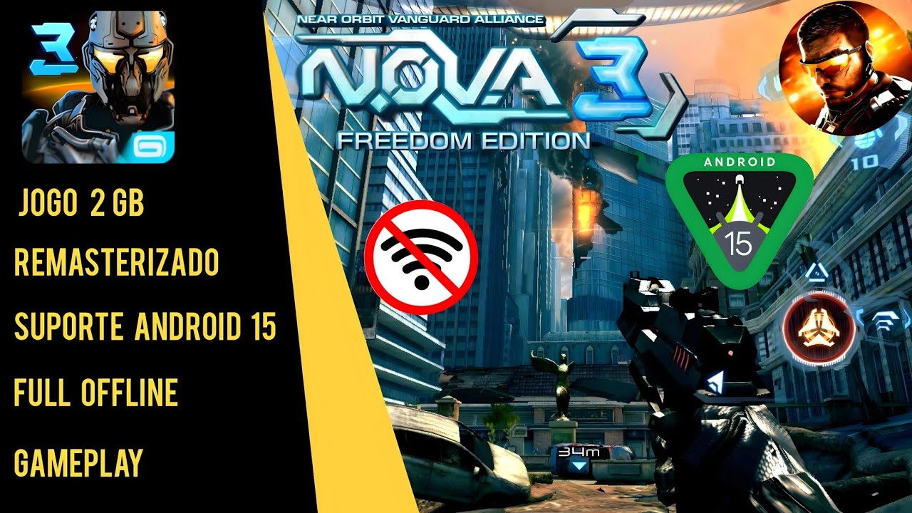 N.O.V.A 3 FREEDOM EDITION INÍCIO DE GAMEPLAY E CAMPANHA CONFERINDO