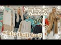 I thrifted a new WINTER wardrobe! Found so many NEUTRAL gems!