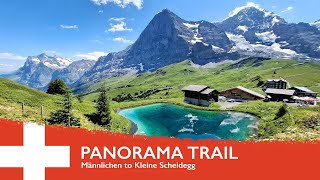 The Panorama Trail In Switzerland. Experience One Of The Most Scenic Hikes In The Berner Oberland.