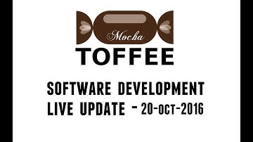 155 VLOG - TOFFEE-Mocha WAN Emulation Software Development live update - 20-Oct-2016