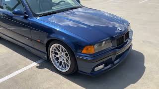 1995 BMW M3 Avus Blue Walk-around