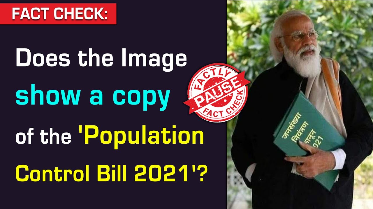 FACT CHECK: Does the image show a copy of the 'Population Control Bill 2021'?