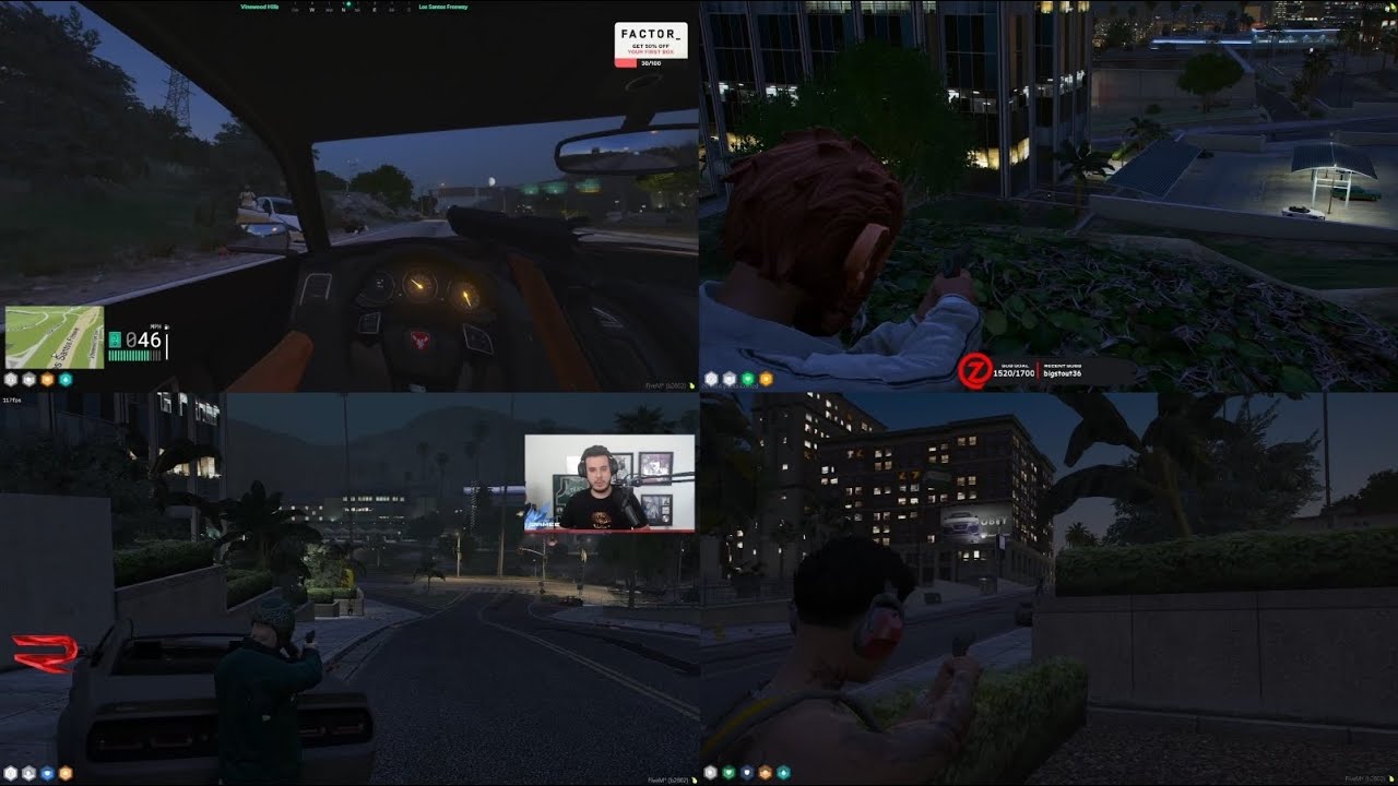 CG Wipe Lang's Crew 4v4 At a Highway (Multi POV) | NoPixel 4.0 GTA RP ...