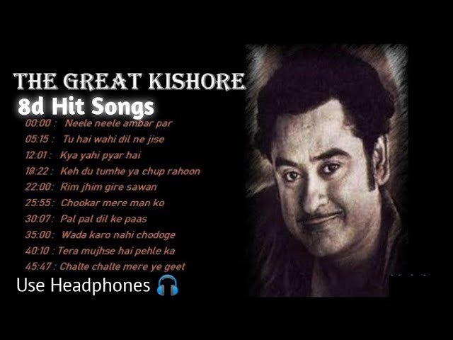 Kishor Kumar Hit Songs 8d Audio | Best old Hindi Songs ❤️ | Feelove ❤️ | Use Headphones 🎧 class=