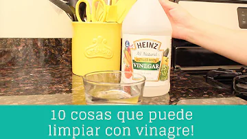 ¿Es lo mismo el vinagre destilado que el vinagre blanco para limpiar?