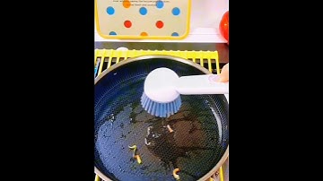 Cọ Chảo Cọ Xoong Nồi Có Tay Cầm Tiện Lợi #giadungthongminh #conoi #coxoong