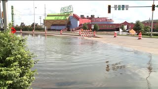 Flooding Affecting Downtown Alton