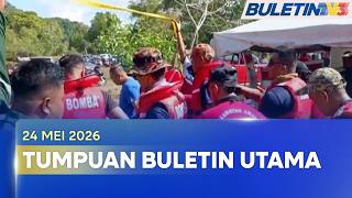 TUMPUAN BULETIN UTAMA | 2 Beradik Lemas: Mayat Abang Ditemui Di Dasar Sungai