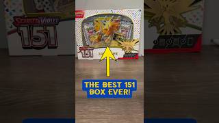 This Zapdos 151 box is goated￼! #pokemoncards #pokemonpulls #pokemoncommunity #pokemon151