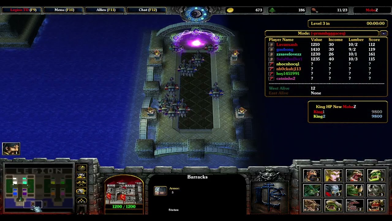 Warcraft III : Legion TD Mobaz Anti Hack 2026 ( Lot King 09/03/26 )