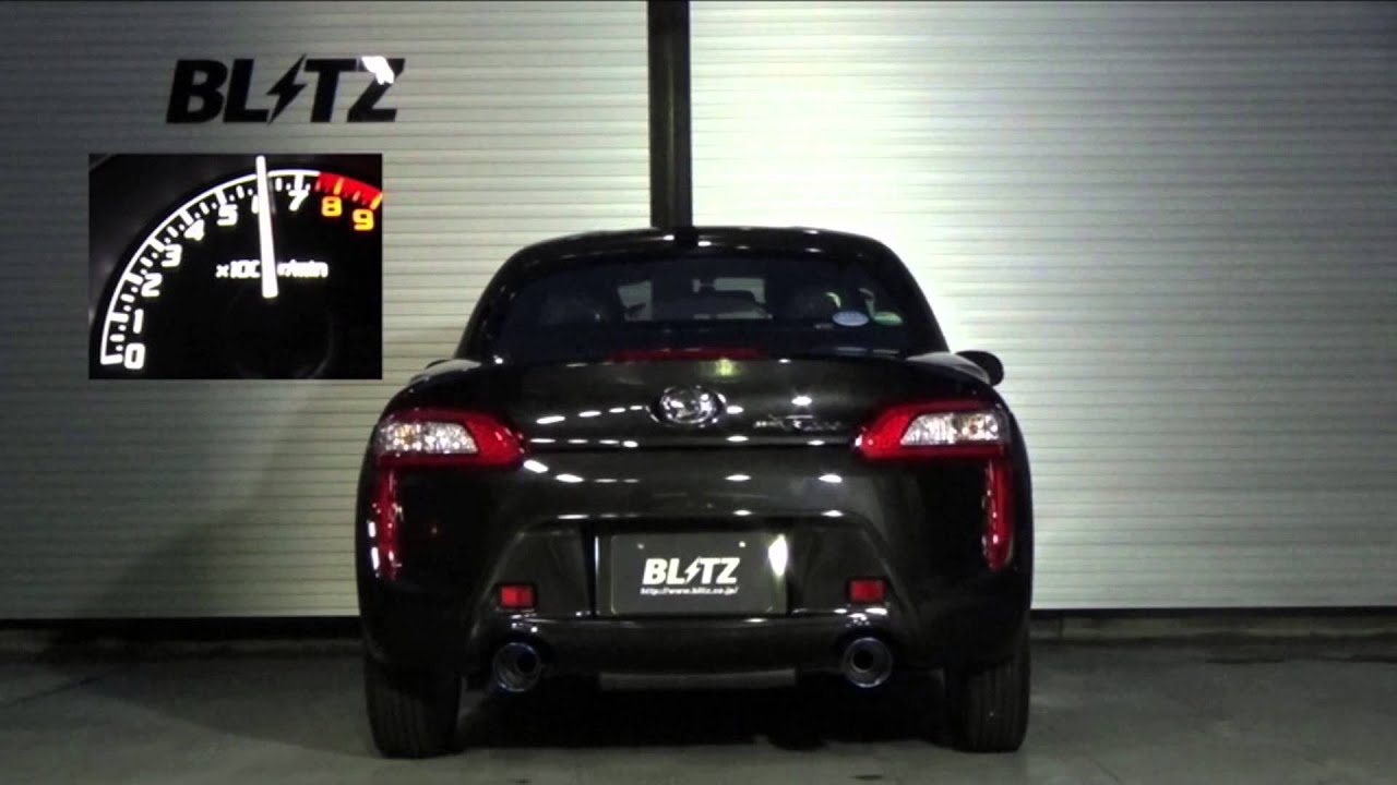 BLITZ / NUR-SPEC C-Ti LA400K DAIHATSU COPEN ROBE EXHAUST SOUND