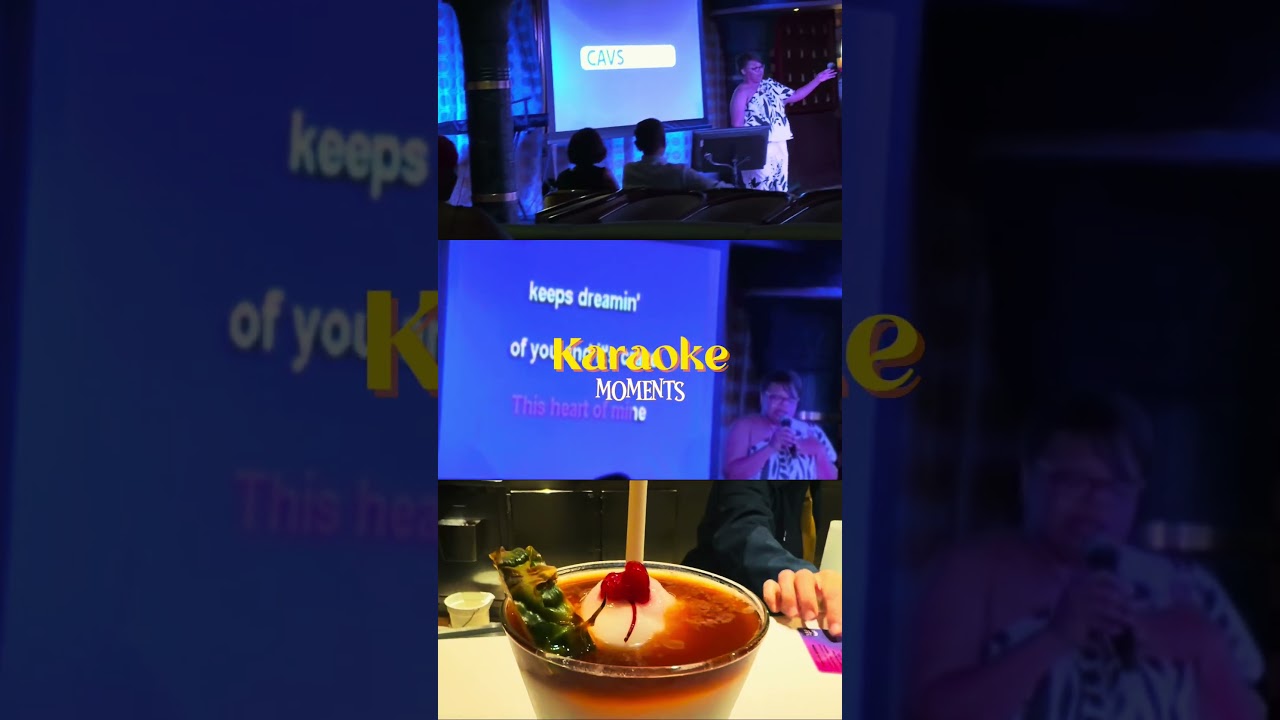 Can’t Sing a Lick, But WHO CARES?! 🎤😂🚢 | Cruise Karaoke Fun!
