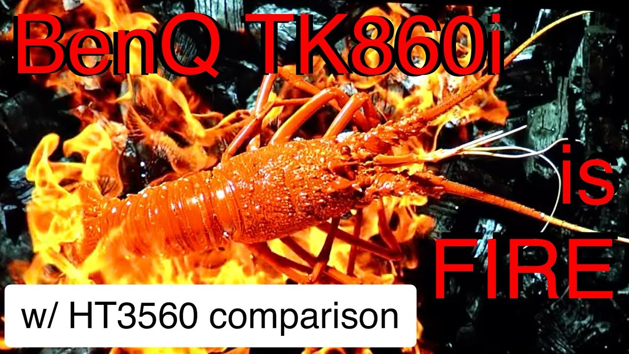 BenQ TK860i Gaming Projector Review w/ HT3560 / W2710 comparisons