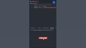 define variable type in python #shorts #short