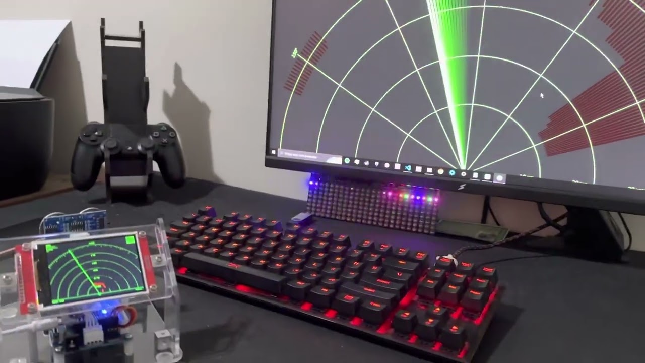 Radar com software para Windows, raspberry, Linux e mac