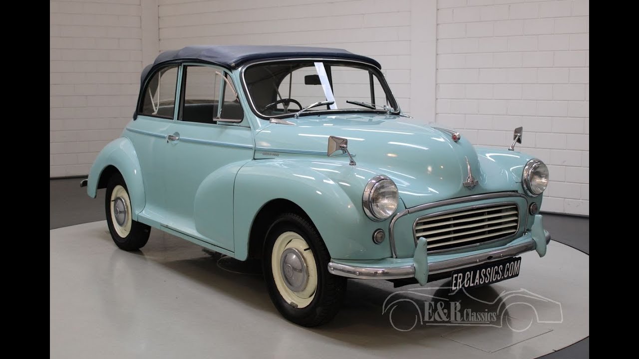 Morris Minor 1000 | Convertible | Honolulu Blue | 1963 -VIDEO- www