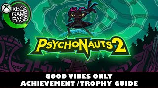 Psychonauts 2 | Psychoseismometer Locations | Good Vibes Only Achievement / Trophy Guide