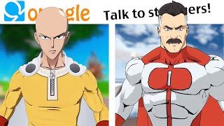 Saitama vs Omni Man Epic Omegle Encounter