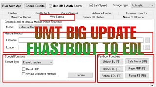 Ultimate Multi Tool - QcFire Umt Big Update 2022 Fhastboot to edl screenshot 5