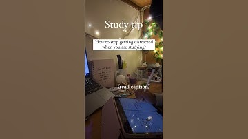 How to stop getting distracted when you are studying? #studywithme #studytips #studyabroad #study
