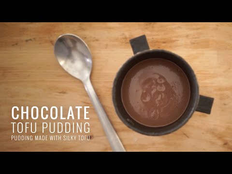 Chocolate Tofu Pudding