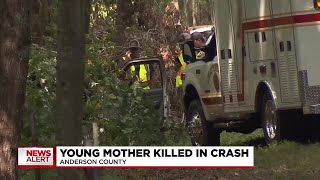 Coroner: Young mother killed, father hurt in crash while heading to pick up baby