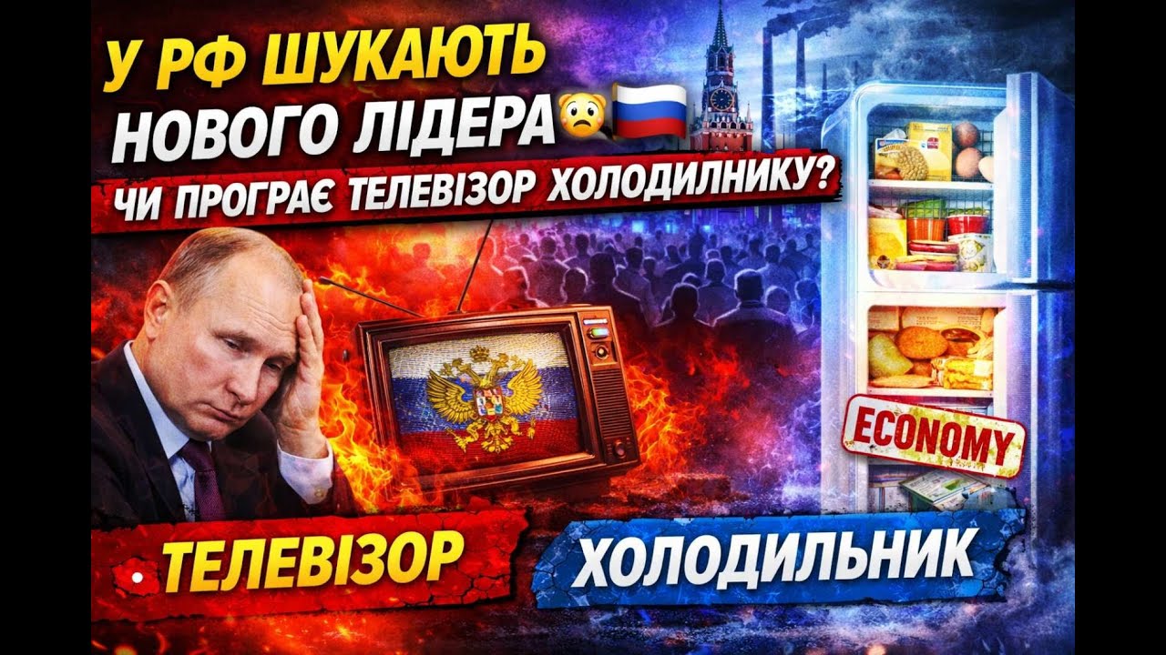 В РФ ищут нового лидера 😳 Проигрывает ли телевизор холодильнику?