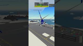 Ryanair landings be like #roblox  #ptfs