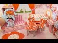 Make a dollhouse bedroom toy video for children