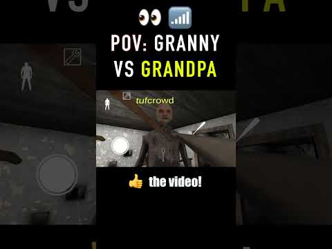 When you see grandpa online in granny multiplayer ?? #shorts #granny #granny3