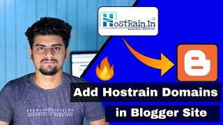 How to Add Hostrain Domains in Blogger | Add Domain in Blogger without DNS Records Using Cloudflare