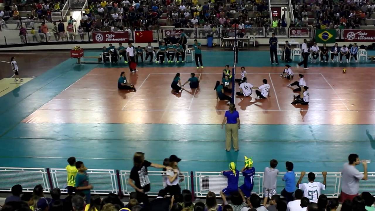 Sitting Volleyball - Friendly match - Brazil vs. China (3 - 1)