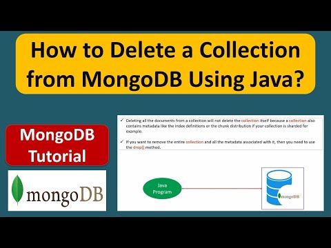 How to delete a collection from MongoDB using Java? | MongoDB with Java connection