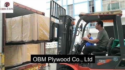 How to load the container flooring plywood to container?