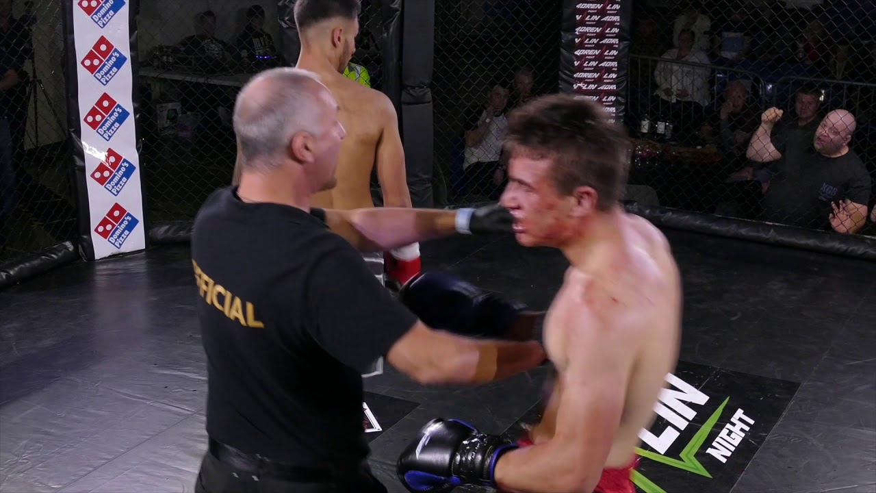 Fight 3// Adrenalin Fight Night Tenby II//K1 Ieuan Robson VS Jared Kahn