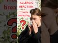 Allergic Reaction- Warning Signs #health #firstaid #medical